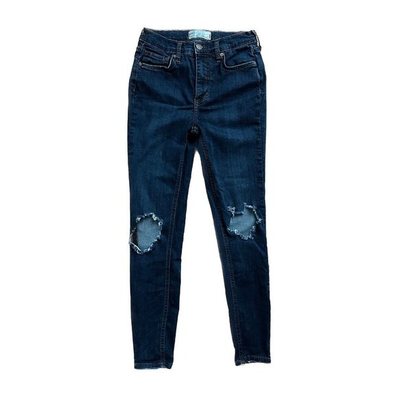 Free People Denim - Free People Busted Knee Skinny Jeans - Women’s Size 27